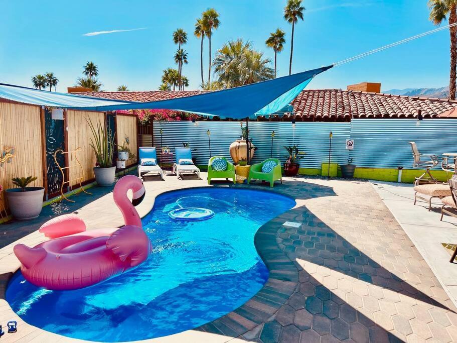 The Flamingo Palms Private 1Bd 1Ba Unit In Duplex Βίλα Παλμ Σπρινγκς Εξωτερικό φωτογραφία